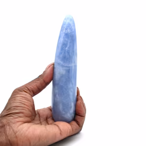 Blauwe calciet massagestick