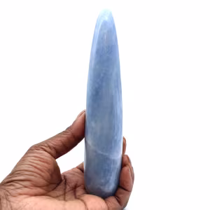 Blauwe calciet massagestick