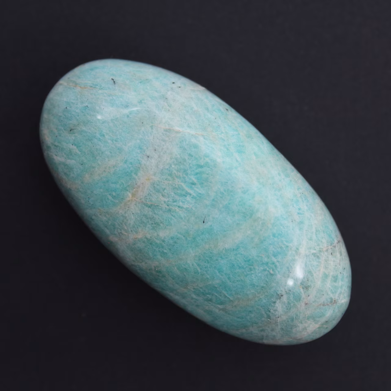 Amazoniet kiezelsteen