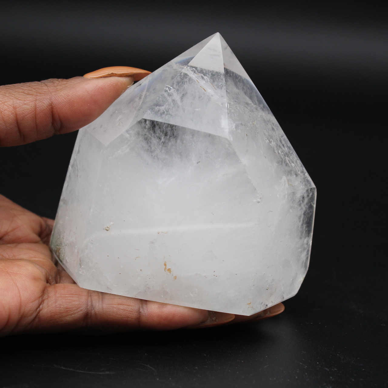 Bergkristalprisma uit Madagaskar