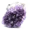 Amethist met calcietkristal - 0
