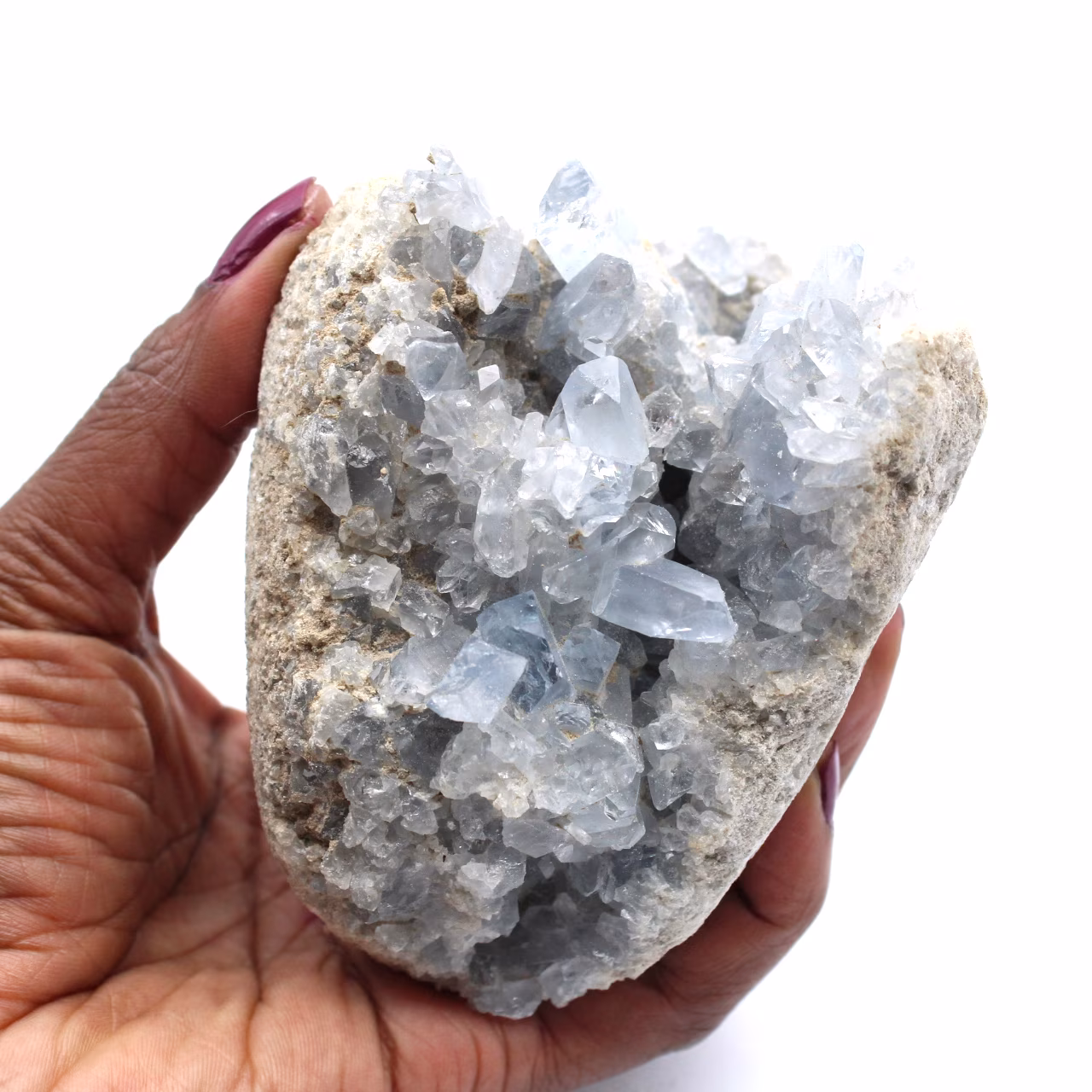 Ruwe Celestiet Geode