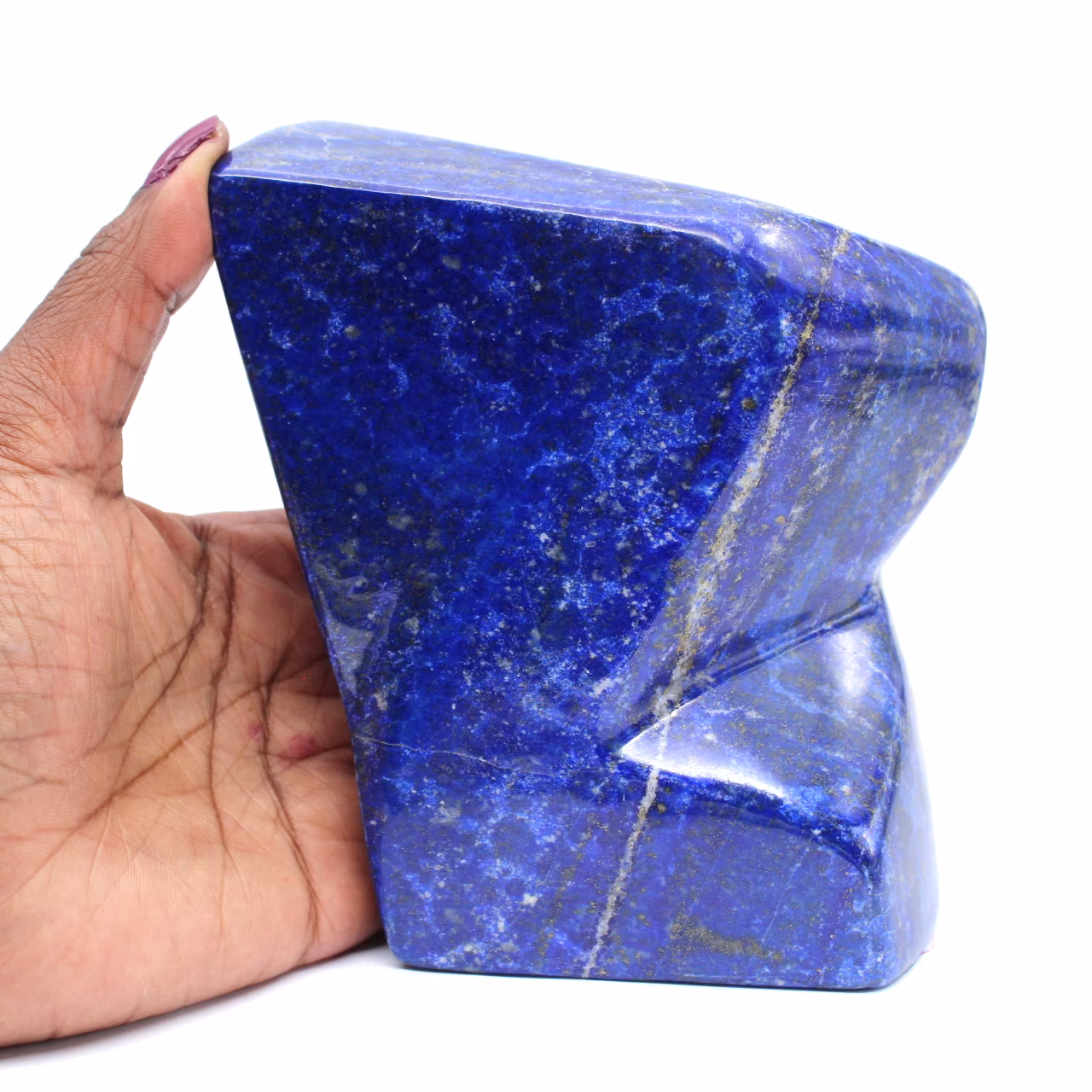 Lapis lazuli om te poseren