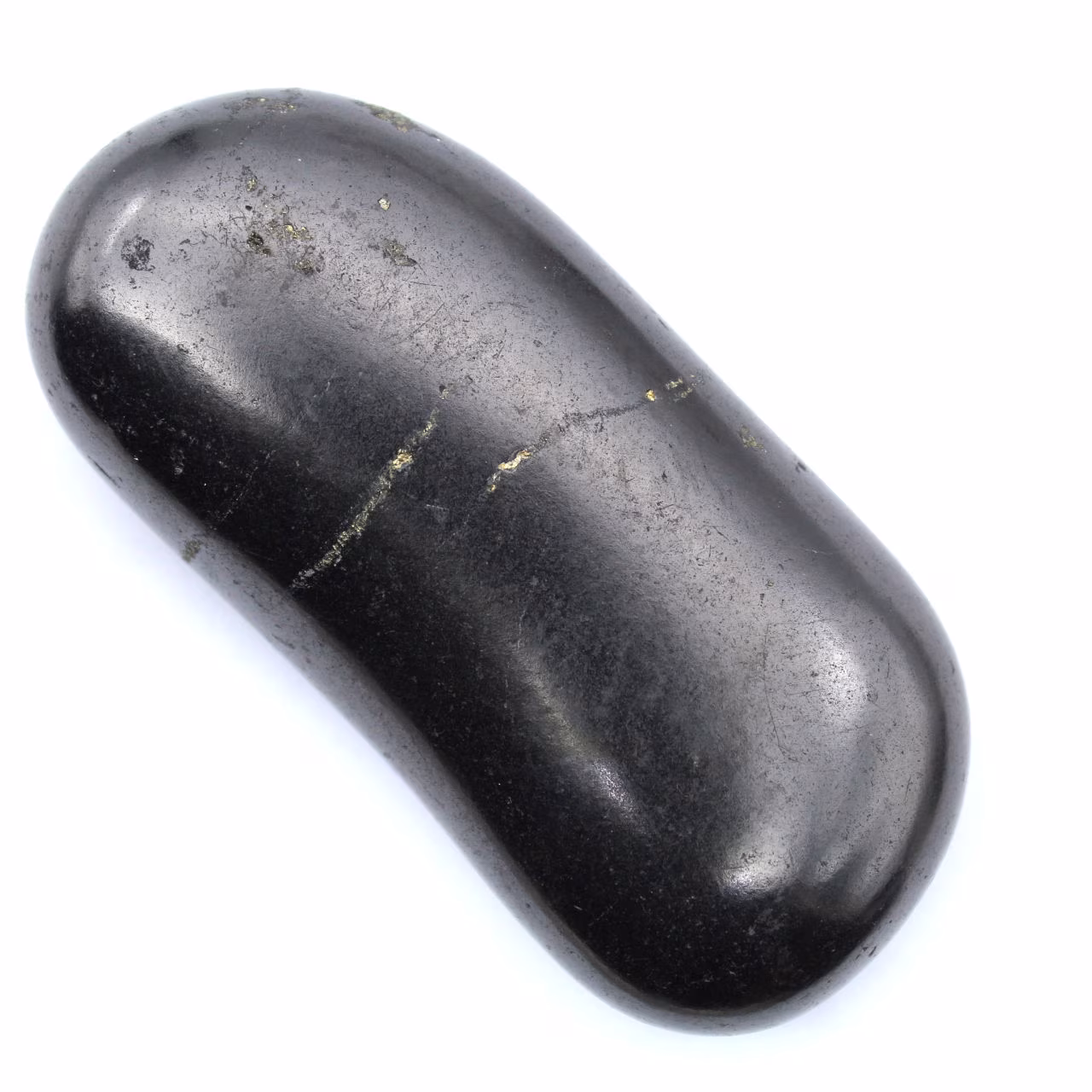 Sier gepolijste shungite