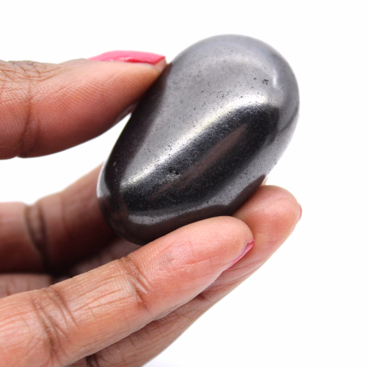 Gepolijste shungite-steen
