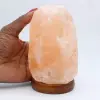 Zoutsteenlamp uit de Himalaya - 1