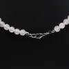 Rozekwarts ketting - 1