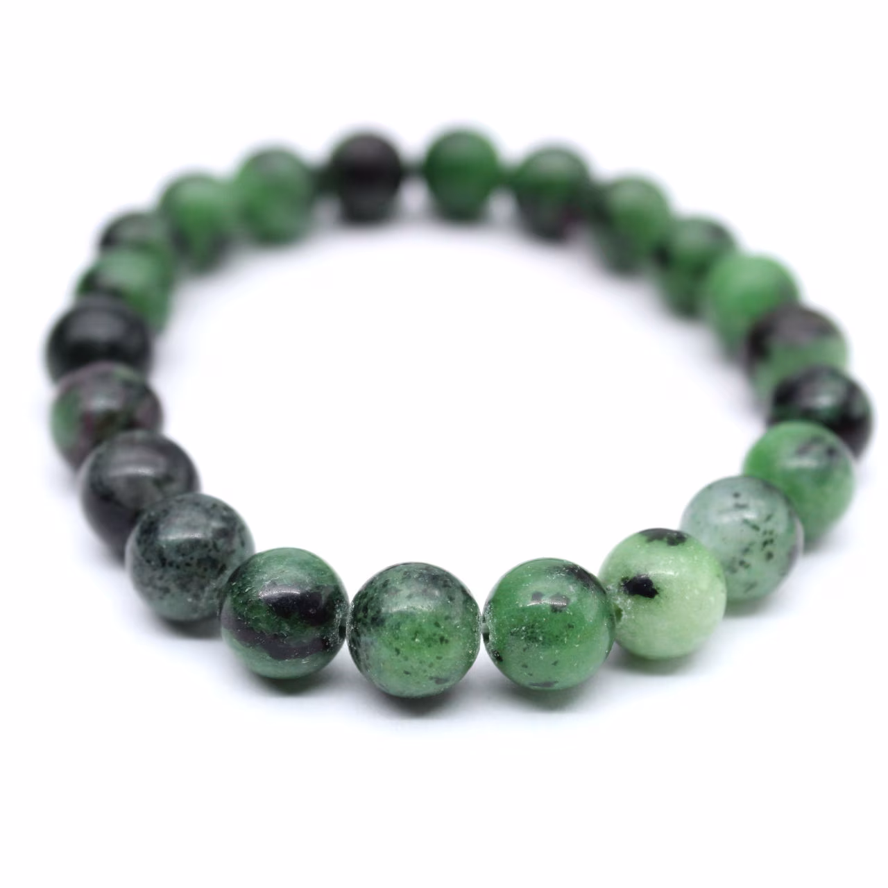 Zoisiet robijn armband