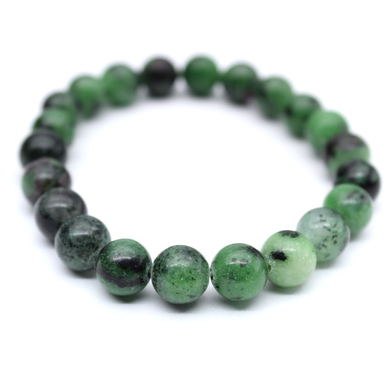 Zoisiet robijn armband