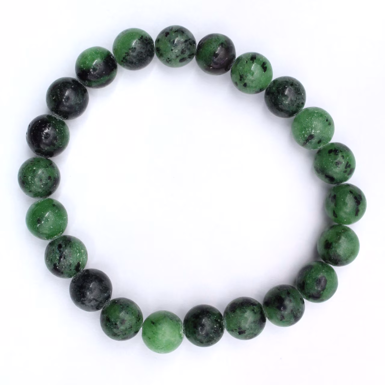 Zoisiet robijn armband