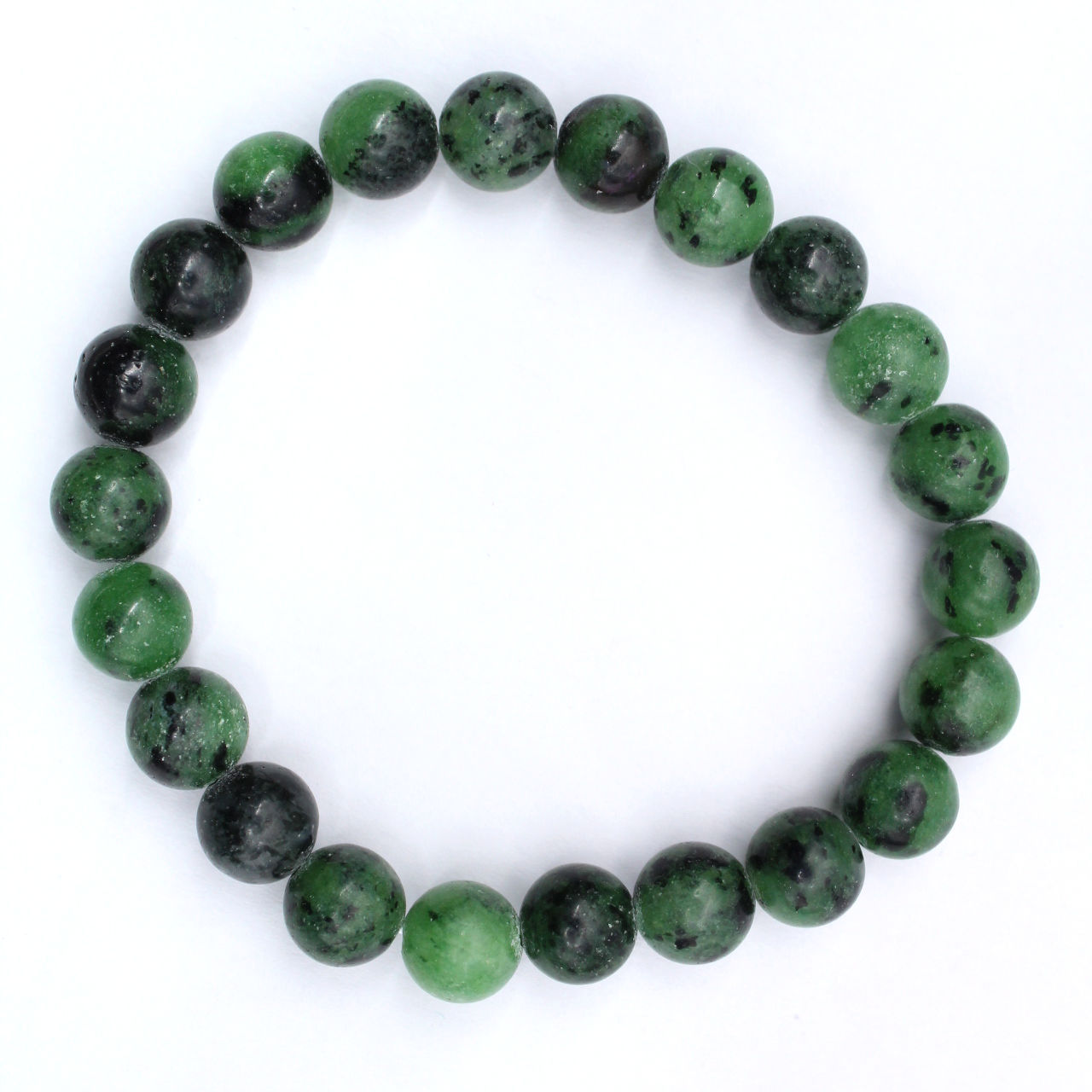 Zoisiet robijn armband