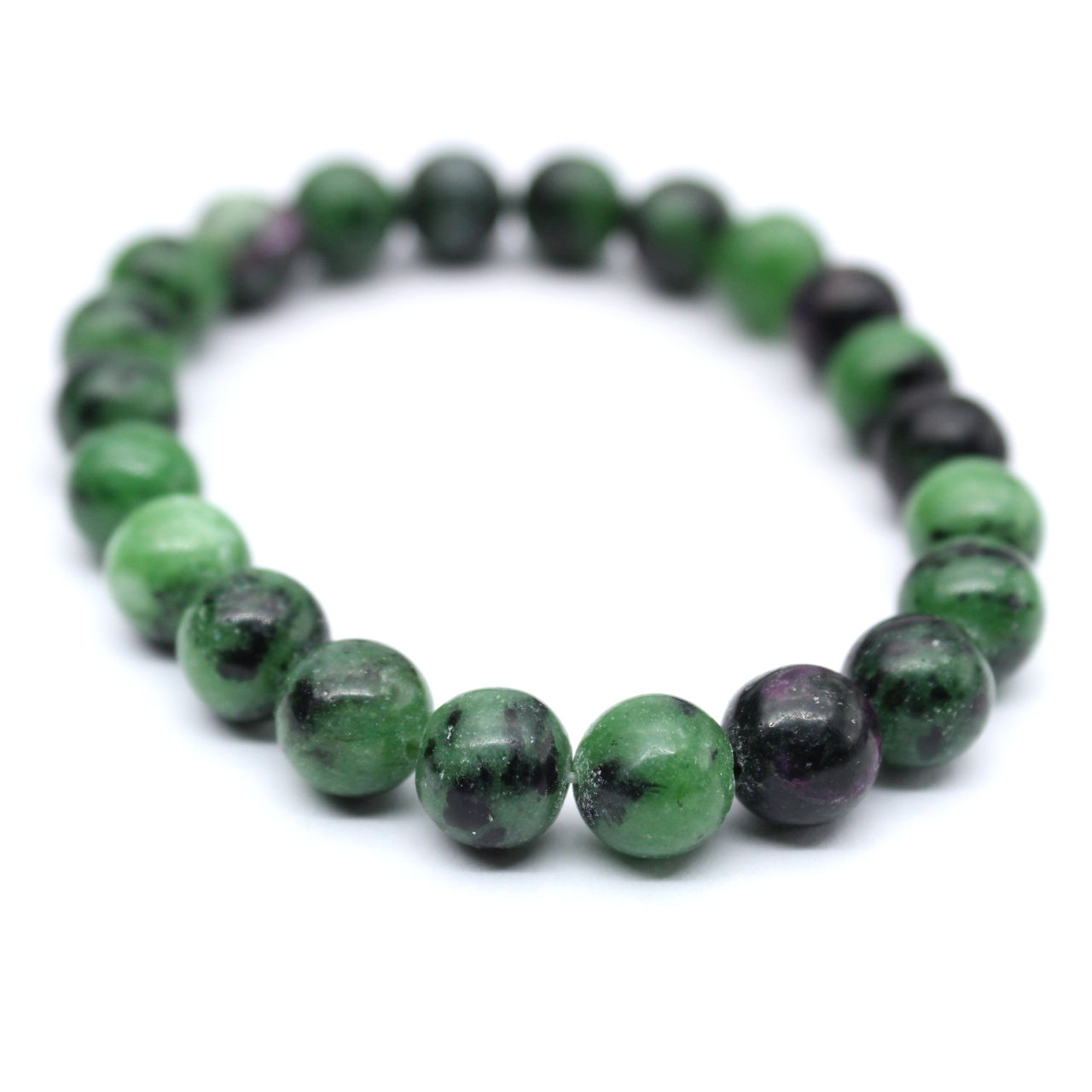 Zoisiet robijn armband