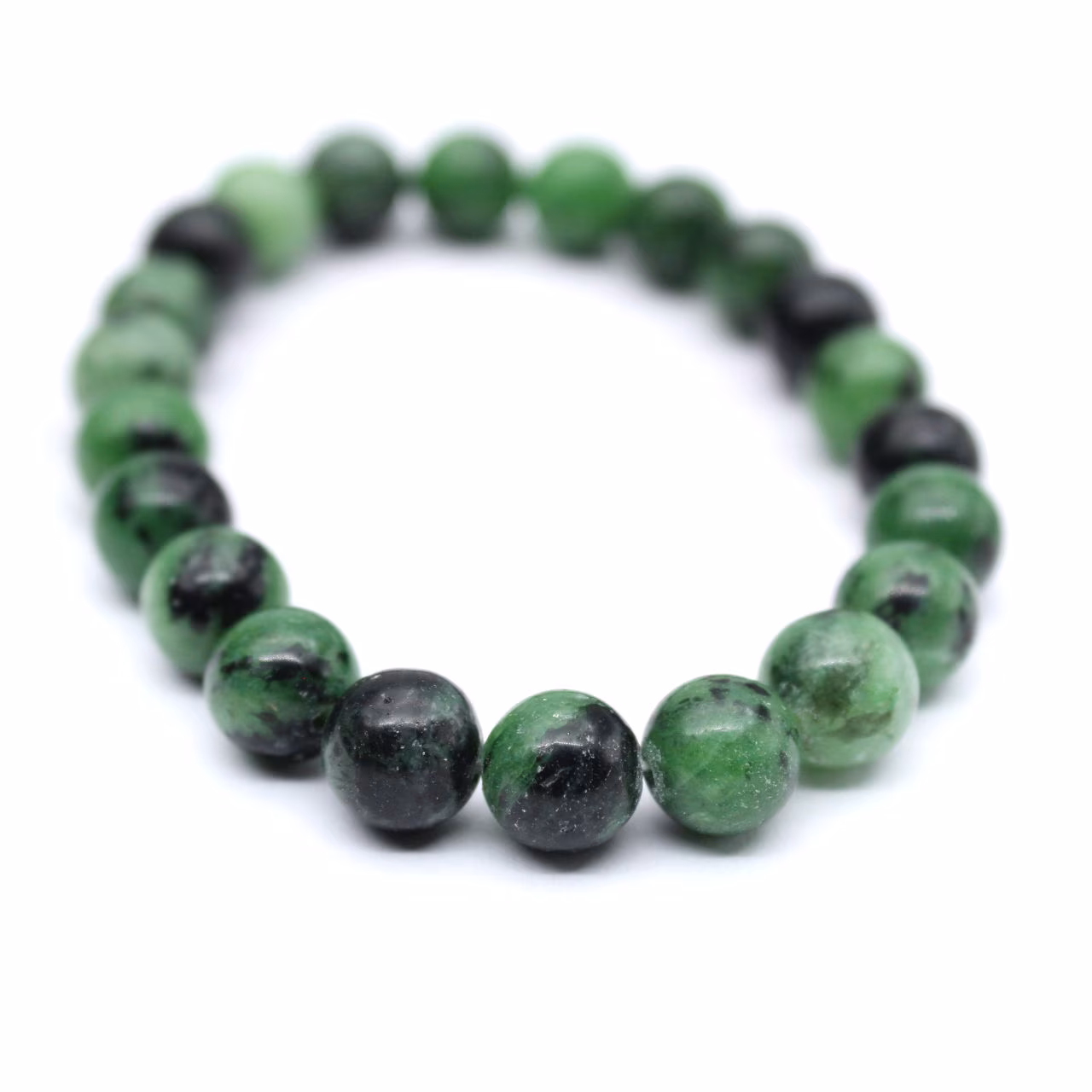 Zoisiet robijn armband