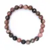 Veelkleurige jaspis armband - 0