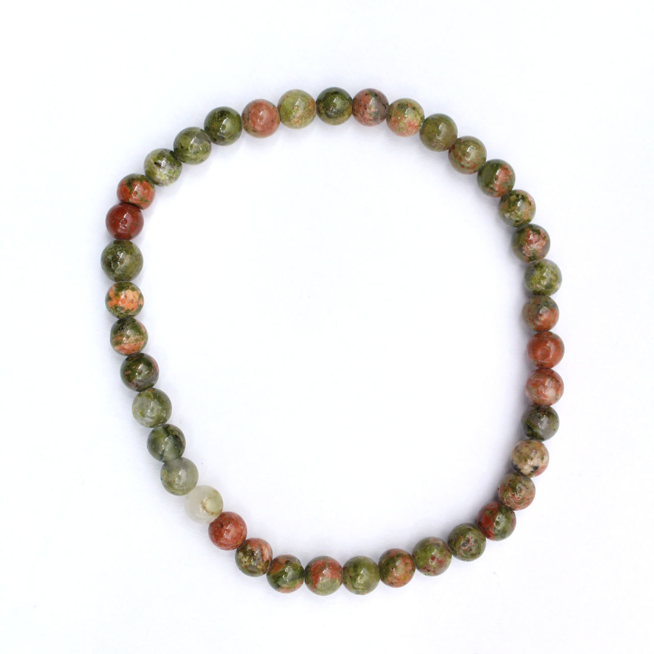Veelkleurige jaspis armband
