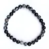 Sneeuwobsidiaan armband - 0