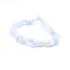 Blauwe chalcedoon armband - 0