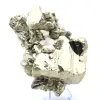 Grote pyrietkristallen met calciet - 1