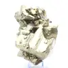 Grote pyrietkristallen met calciet - 2