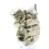 Grote pyrietkristallen met calciet - 2