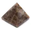 Microcline stenen piramide uit Madagaskar - 0