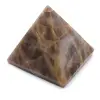 Microcline stenen piramide uit Madagaskar - 2