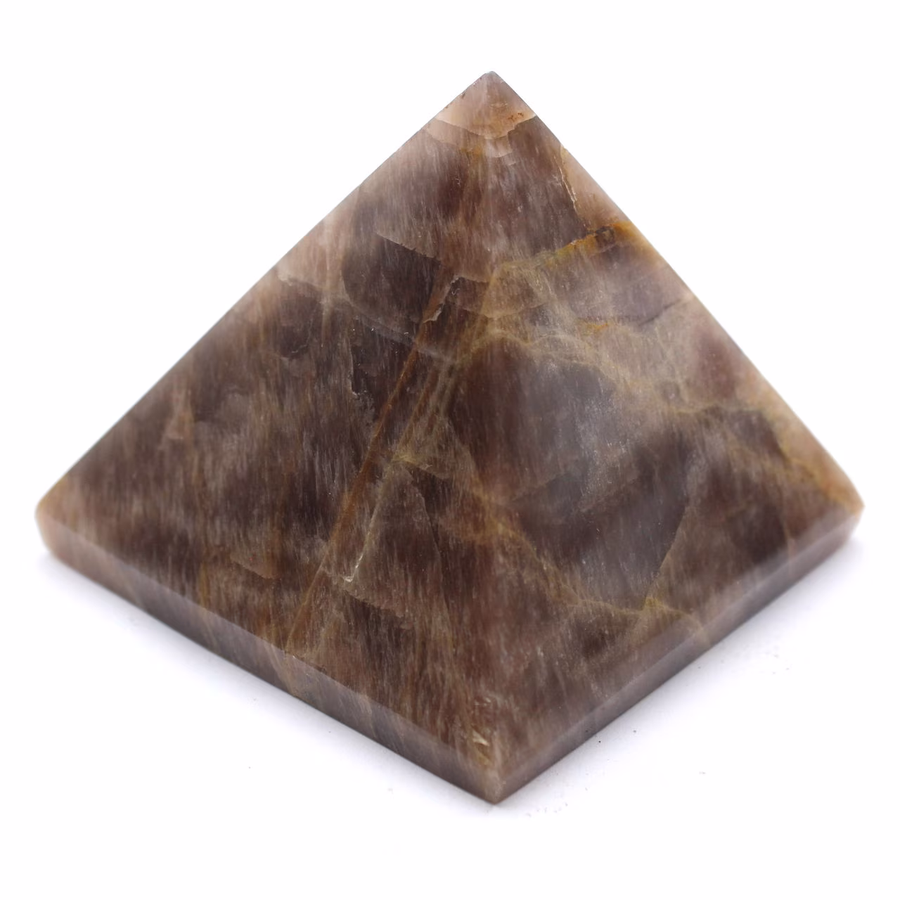 Microcline stenen piramide uit Madagaskar
