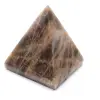 Zwarte microcline-piramide - 2