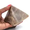 Microcline stenen piramide uit Madagaskar - 1
