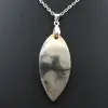 Bedrukte jaspisvlam hanger - 2