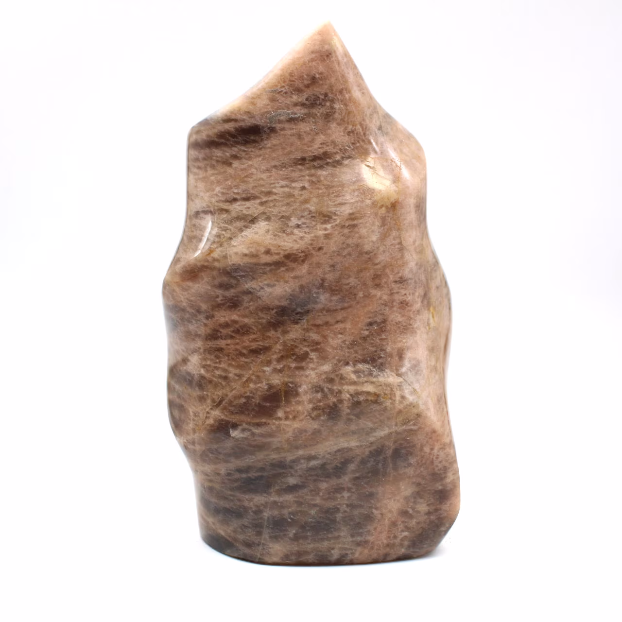 Microcline vlam uit Madagaskar