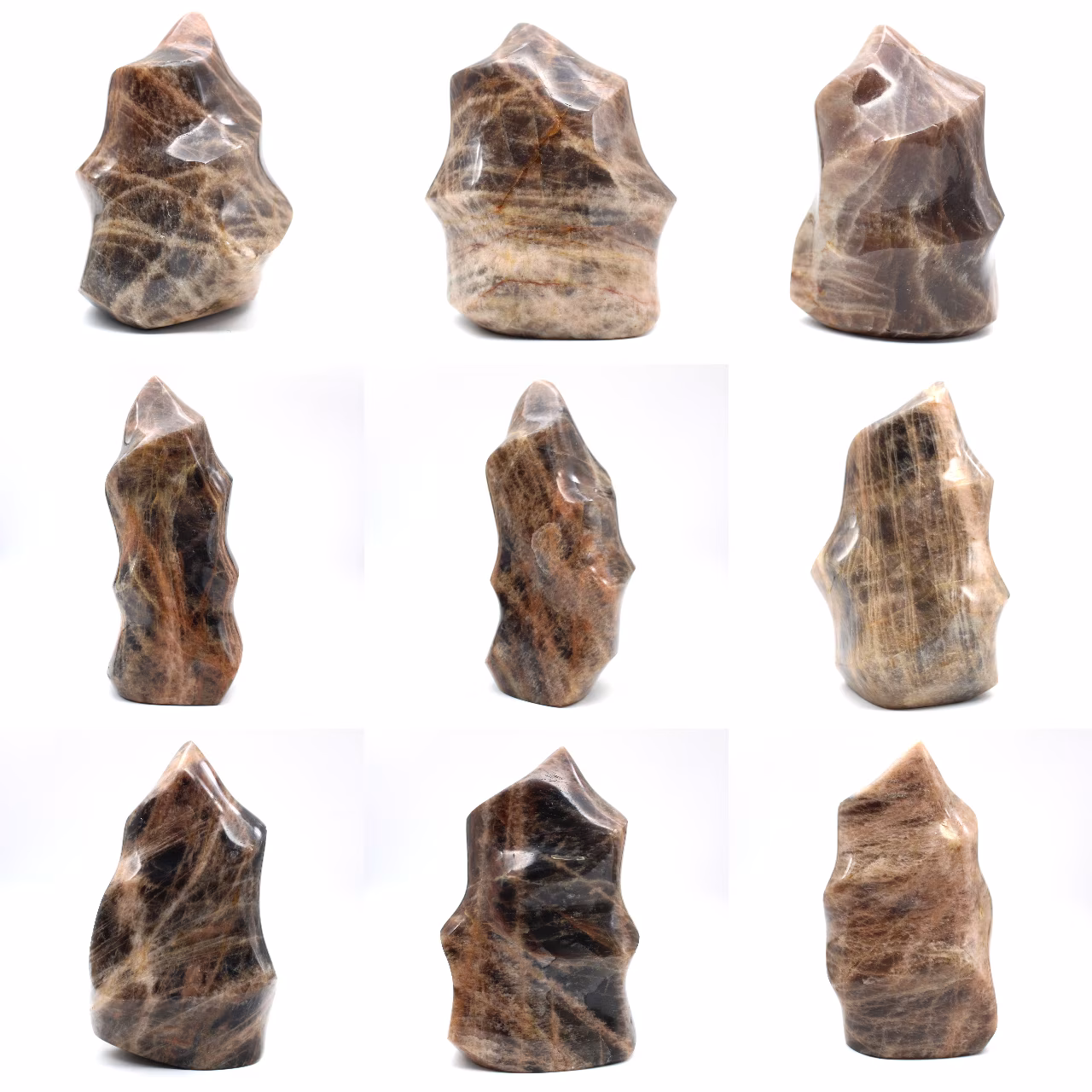 Microcline steenvlam uit Madagaskar