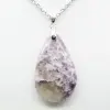 Pendente gota de lepidolita - 2