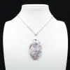 Pendente Oval Lepidolita - 1