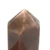 Gepolijste zwarte maansteenprisma - 5