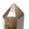 Gepolijste zwarte maansteenprisma - 5