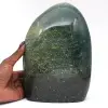 Grote groene jaspissteen - 0