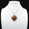 Orbicular Jasper Rhombus hanger - 1