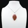 Orbicular Jasper Rhombus hanger - 5