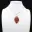 Orbicular Jasper Rhombus hanger — 5
