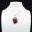 Orbicular Jasper Rhombus hanger — 7