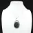 Labradoriet druppel hanger