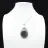 Labradoriet druppel hanger