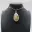 Ovale bloem agaat hanger — 3