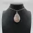 Bloem agaat druppel hanger
