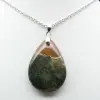 Imperiale Jaspis Druppel Hanger - 2