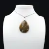 Imperiale Jaspis Druppel Hanger - 5
