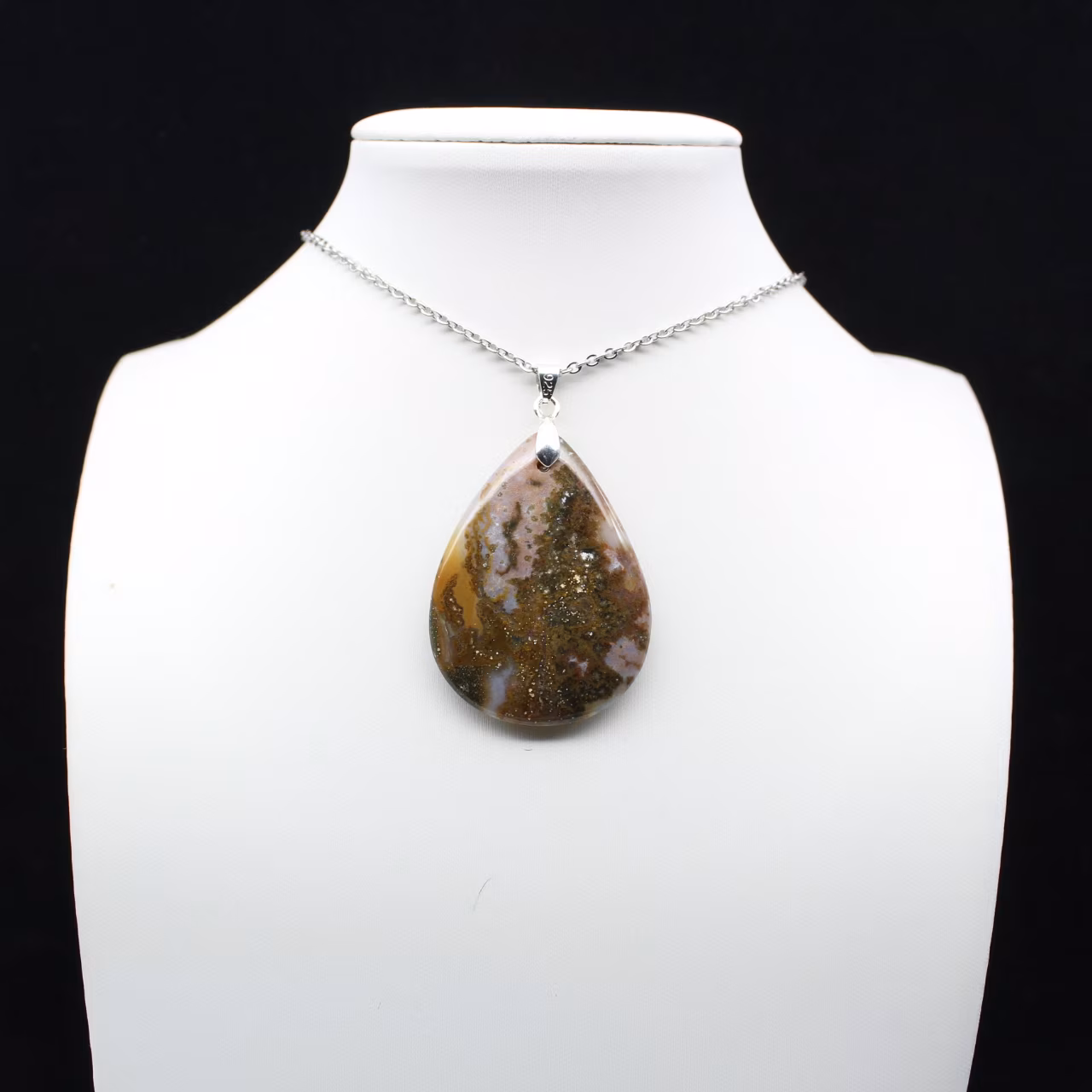 Imperiale Jaspis Druppel Hanger