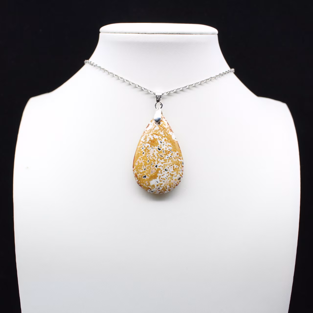 Imperiale Jaspis Druppel Hanger