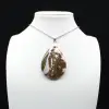 Imperiale Jaspis Druppel Hanger - 7